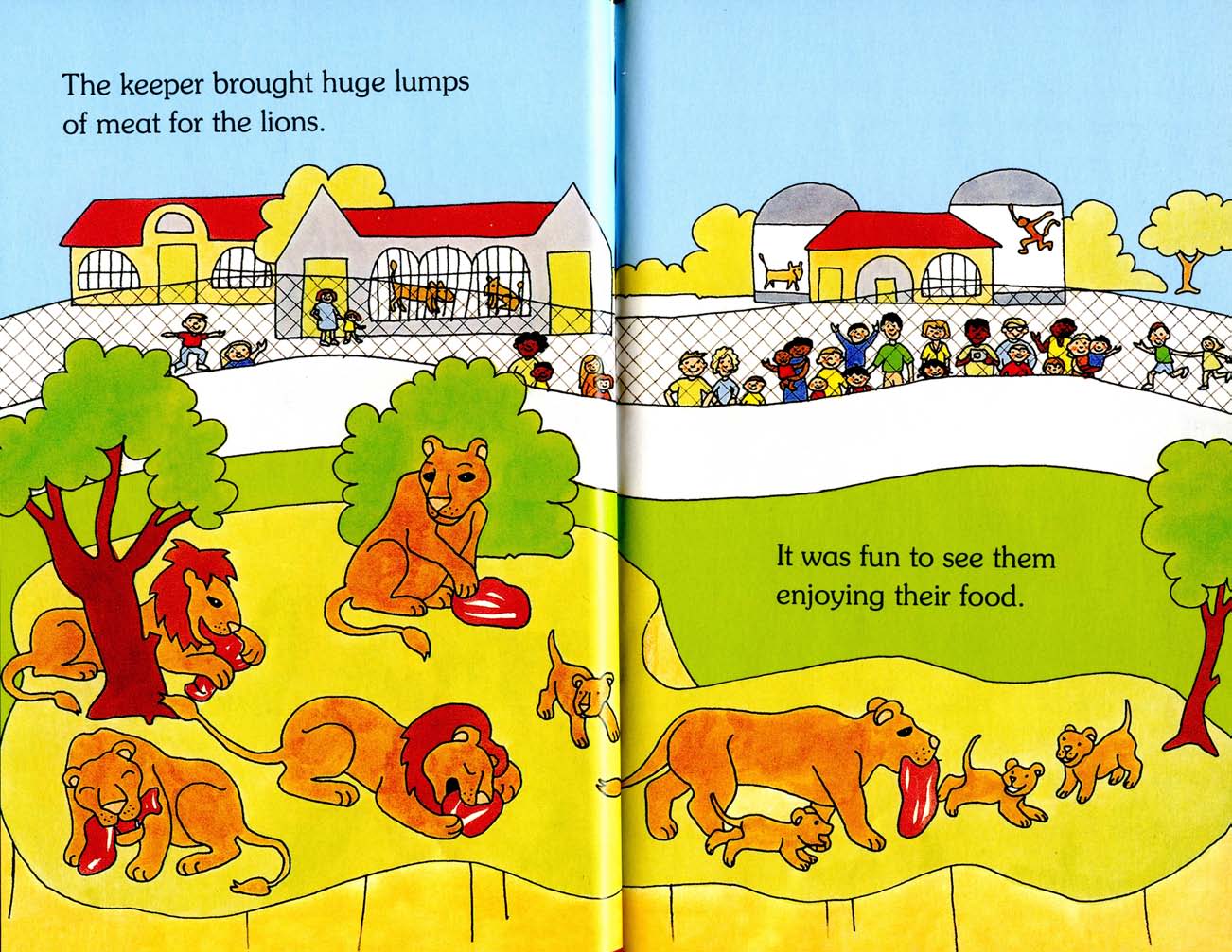 Ladybird - Topsy Tim Books - Go To The Zoo (09),绘本,绘本故事,绘本阅读,故事书,童书,图画书,课外阅读